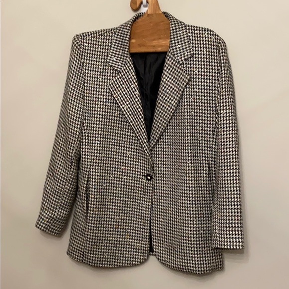 HOUNDSTOOTH JACKET - Picture 2 of 7